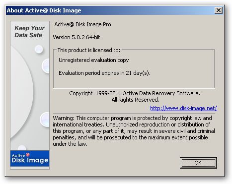 active disk image review